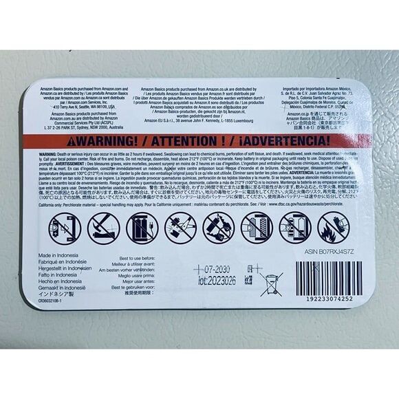 32-pack Assorted CR2032 3V Lithium Batteries - Allmax, Energizer, Amazon Basics - Picture 5 of 8